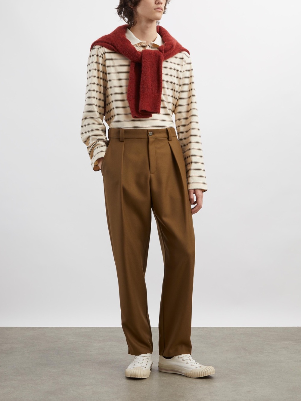 A.P.C. Renato Pleated Chino Pants